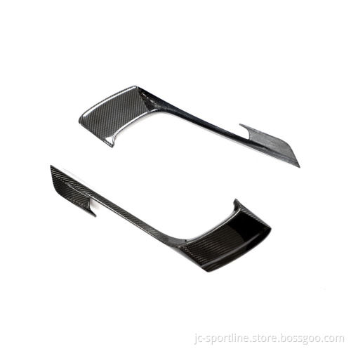 Custom Luxury Carbon Fiber Front Canards for Porsche 718 Boxster/Cayman 2016-2019